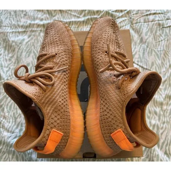 Adidas Yeezy Size 8 Boost 350 V2 Clay Men Used EG7490